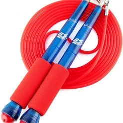 Buddy Lee | Rope Master | Fitness Jump Rope | Blue & Red Jump Ropes
