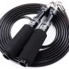 Buddy Lee | Professional Aero Speed Training Jump Rope Black