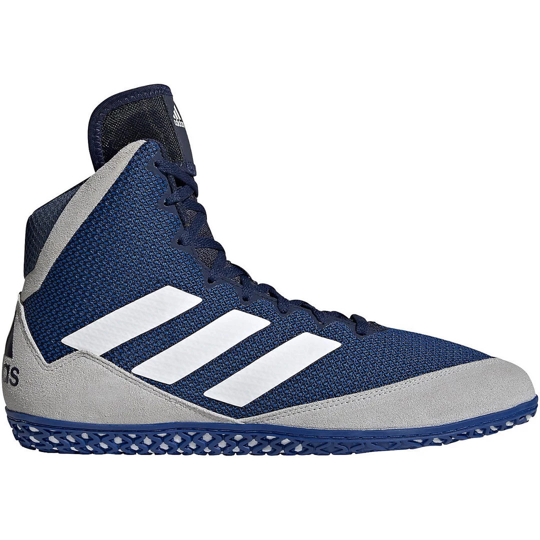 Adidas | FZ5384 | Mat Wizard 5 | Navy/Grey/White Wrestling Shoes 1 Adidas | FZ5384 | Mat Wizard 5 | Navy/Grey/White Wrestling Shoes