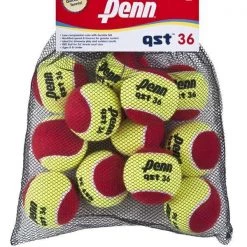 Penn | 521917 | QST 36 Youth Felt Tennis Balls | 12 Mesh Bag