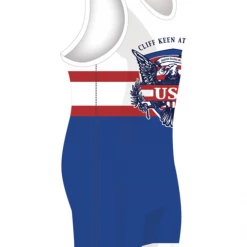 Cliff Keen | S7943HSE | Historic Eagle USA Wrestling Singlet