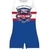 Cliff Keen | S7943HSE | Historic Eagle USA Wrestling Singlet