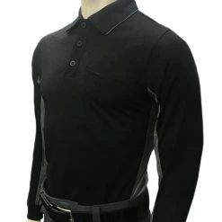 Smitty Official's Apparel Shirts Smitty | BBS-315 | Major League Body Flex Umpire Long Sleeve Baseball Shirt