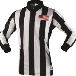 Cliff Keen | SK072Q | 2 1/4" Stripe Football Referee Long Sleeve Shirt