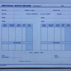 Wrestling Cliff Keen | SB7 | Complete Scorebook