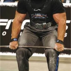 IronMind | Black And Fourth Weight Lifting Straps | Pair