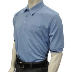 Smitty Official's Apparel Shirts Smitty | BBS-310 | Major League Short Sleeve Self Collared Baseball Umpire Shirt