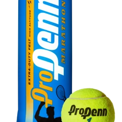 Penn | 522402 | Pro Marathon Tennis Balls | High Altitude | Extra Duty Felt