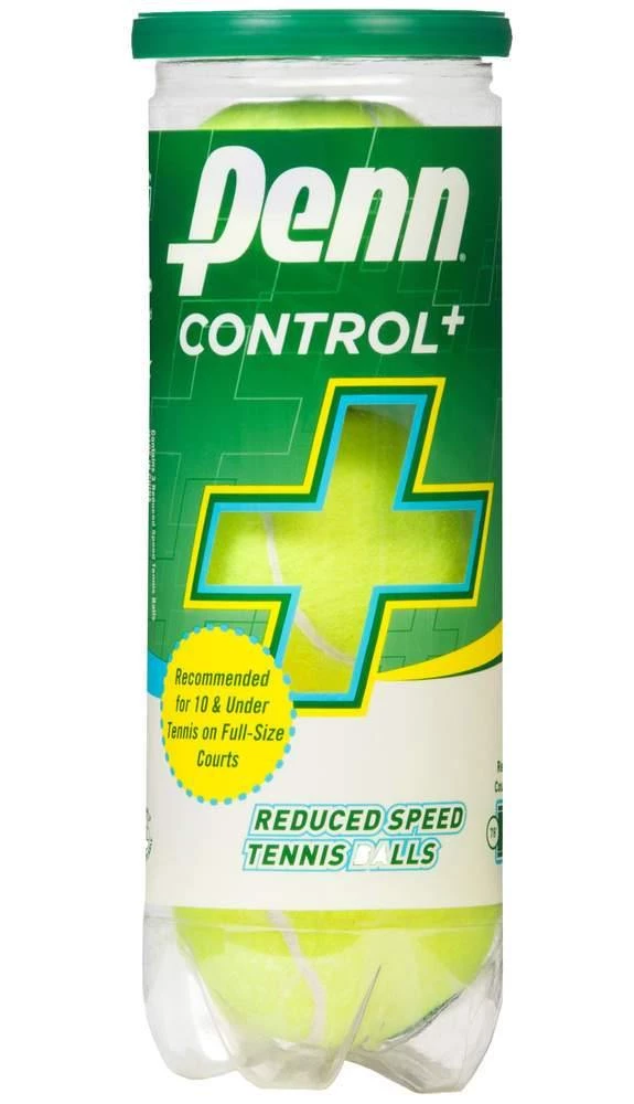 Penn | 521932 | Control Plus Green Dot Tennis Balls | Youth 1 Penn | 521932 | Control Plus Green Dot Tennis Balls | Youth