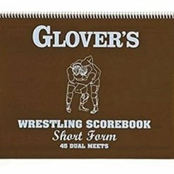 Glover's | Wrestling Scorebook | 45 Dual Meets Matches Coaching Accessories