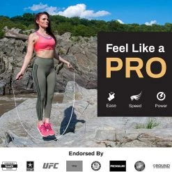 Jump Ropes Buddy Lee | Professional Aero Speed Training Jump Rope Blue