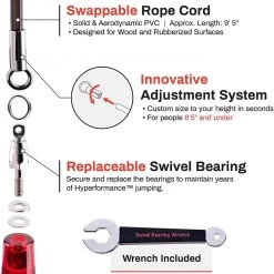 Jump Ropes Buddy Lee | Limited Rope Master Jump Rope | Red & Black