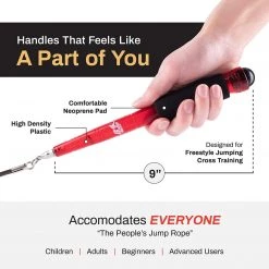 Jump Ropes Buddy Lee | Limited Rope Master Jump Rope | Red & Black