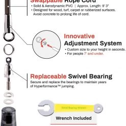 Jump Ropes Buddy Lee | Limited Rope Master Jump Rope | Yellow & Black