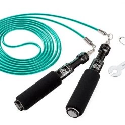 Buddy Lee | Limited Edition | Aero Speed Jump Rope W/ Green Hornet Cable | Black Jump Ropes