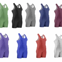 Cliff Keen | L7943J | Relentless Wrestling Singlet | Solid Color MXS Lycra Style