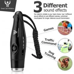 Great Call Athletics | Electronic Whistle | Black Whistles