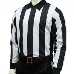 Smitty Official's Apparel Smitty | FBS-138 | 2 1/4" Stripe Heavyweight Long Sleeve Shirt Football Official
