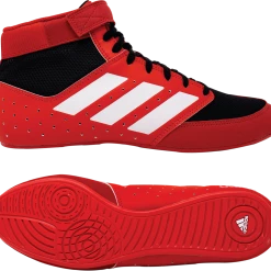 Adidas | FZ5392 | Mat Hog 2.0 | Red/Black/White | Wrestling Shoe