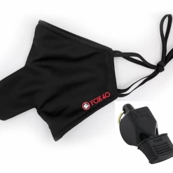 Whistles Fox 40 | Whistle Face Mask With Clip | Free Classic CMG Whistle