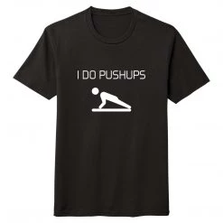 Great Call Athletics I Do Pushups Tri-blend Crewneck Shirt