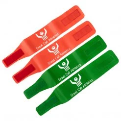 Great Call Athletics | GCA-AB | Wrestling Tournament Ankle Bands | 2 Red & 2 Green Set Accessories