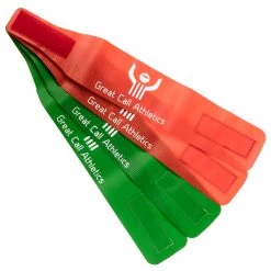Great Call Athletics | GCA-AB | Wrestling Tournament Ankle Bands | 2 Red & 2 Green Set Accessories