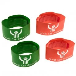 Great Call Athletics | GCA-AB | Wrestling Tournament Ankle Bands | 2 Red & 2 Green Set Accessories