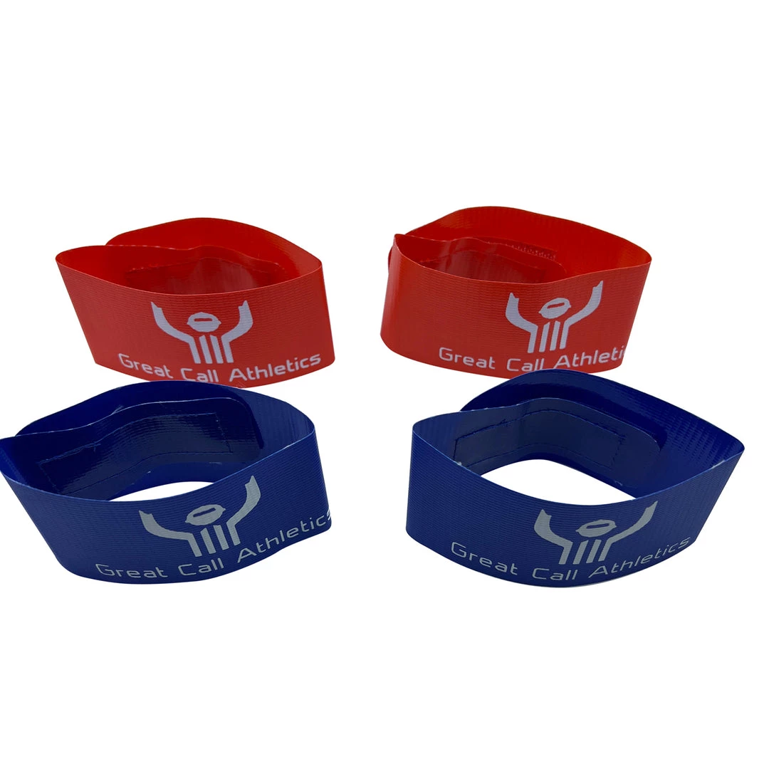 Great Call Athletics | GCA-FAB | Wrestling Freestyle Ankle Bands | 2 Red & 2 Blue Set 5 Great Call Athletics | GCA-FAB | Wrestling Freestyle Ankle Bands | 2 Red & 2 Blue Set
