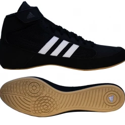 Adidas | AQ3325 | HVC 2 | Black | Adult & Youth | Wrestling Shoes