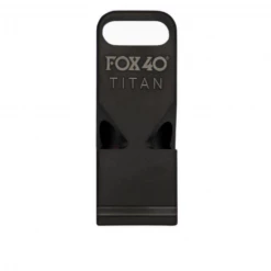 Fox 40 | Titan Luxury Titanium Premium Whistle | Free Paracord Whistles
