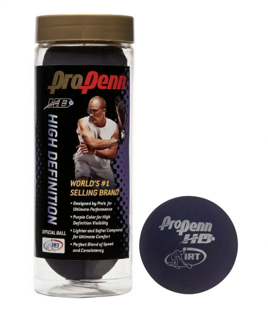 Penn | Pro Penn High Definition Purple Racquetballs | Handball 1 Penn | Pro Penn High Definition Purple Racquetballs | Handball