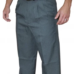 Smitty Official's Apparel Smitty | BBS-374 | Pleated Base Pants W/ Expander Waist Band | Baseball Softball Mens Pants
