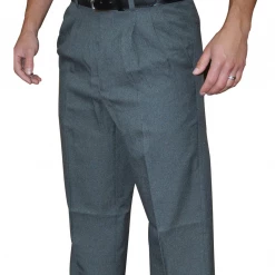 Smitty Official's Apparel Mens Pants Smitty | BBS-375 | Pleated Combo Pants W/ Expander Waist Band