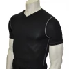 Smitty Official's Apparel Compression Gear Smitty | BKS-411 | Black | Compression Short Sleeve V- Neck Shirt | Polyester