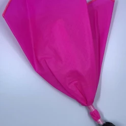 Accessories Flags 'N Bags | Professional Penalty Flag | Pink W/ Black Ball | 16" | Breast Cancer Awareness