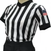Smitty Official's Apparel Smitty | USA-211-607 | Women's Body Flex Referee Shirt W/ Sublimated American Flag Basketball Official