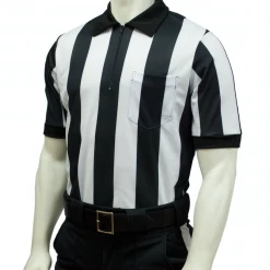 Smitty Official's Apparel Football Official Smitty | FBS-137E | Elite Performance Interlock Short Sleeve Shirt | 2-1/4" Stripes