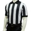 Smitty Official's Apparel Smitty | FBS-137 | 2 1/4" Stripe Performance Mesh Football Officials Short Sleeve Shirt