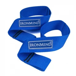 IronMind | Blue Twos Weight Lifting Straps | Pair | Extra Length