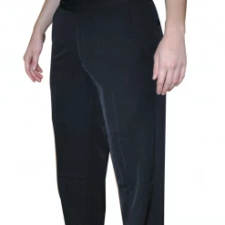 Smitty Official's Apparel Smitty | BKS-288 | Women's 4-Way Stretch Flat Front Referee Pants W/ Slash Pockets | Basketball | Wrestling Basketball Official