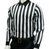 Smitty Official's Apparel Smitty | FBS-112 | Elite Performance Interlock Long Sleeve Shirt | 1" Stripes Lacrosse Official