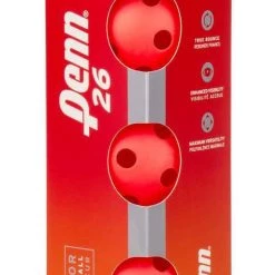 Penn 26 | Red Pickleballs | USAPA Approved | Indoor Ball