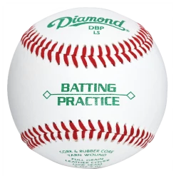 Diamond Sports | DBP LS | Batting Practice Low Seam Baseballs | 1 Dozen Balls