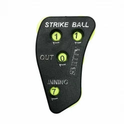 Smitty Official's Apparel Smitty | ACS-703 | Baseball Umpire 4-Way Indicator | Black W/ Optic Numbers