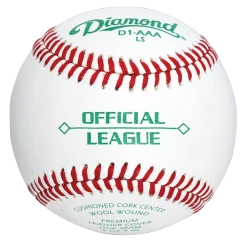 Diamond Sports | D1-AAA LS | Semi-Pro Low Seam Adult Baseballs | 1 Dozen Balls