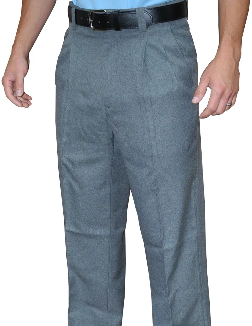 Smitty Official's Apparel Mens Pants Smitty | BBS-376 | Pleated Plate Pants W/ Expander Waist Band | Baseball | Softball | Umpire 1 Smitty Official's Apparel Mens Pants Smitty | BBS-376 | Pleated Plate Pants W/ Expander Waist Band | Baseball | Softball | Umpire