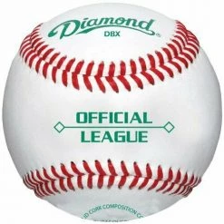 Diamond Sports | DBX | Official League Duracover Baseballs | 1 Dozen Balls