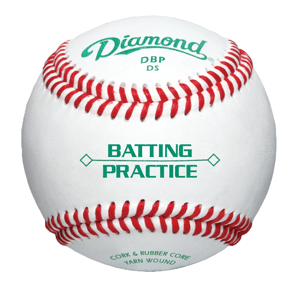 Diamond Sports | DBP DS | Full Grain Batting Practice Baseballs | 1 Dozen Balls 1 Diamond Sports | DBP DS | Full Grain Batting Practice Baseballs | 1 Dozen Balls