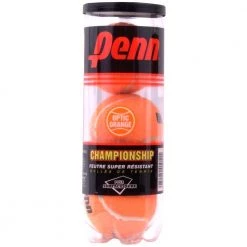 Penn | 521060 | Championship Tennis Balls | Orange | Extra Duty Felt